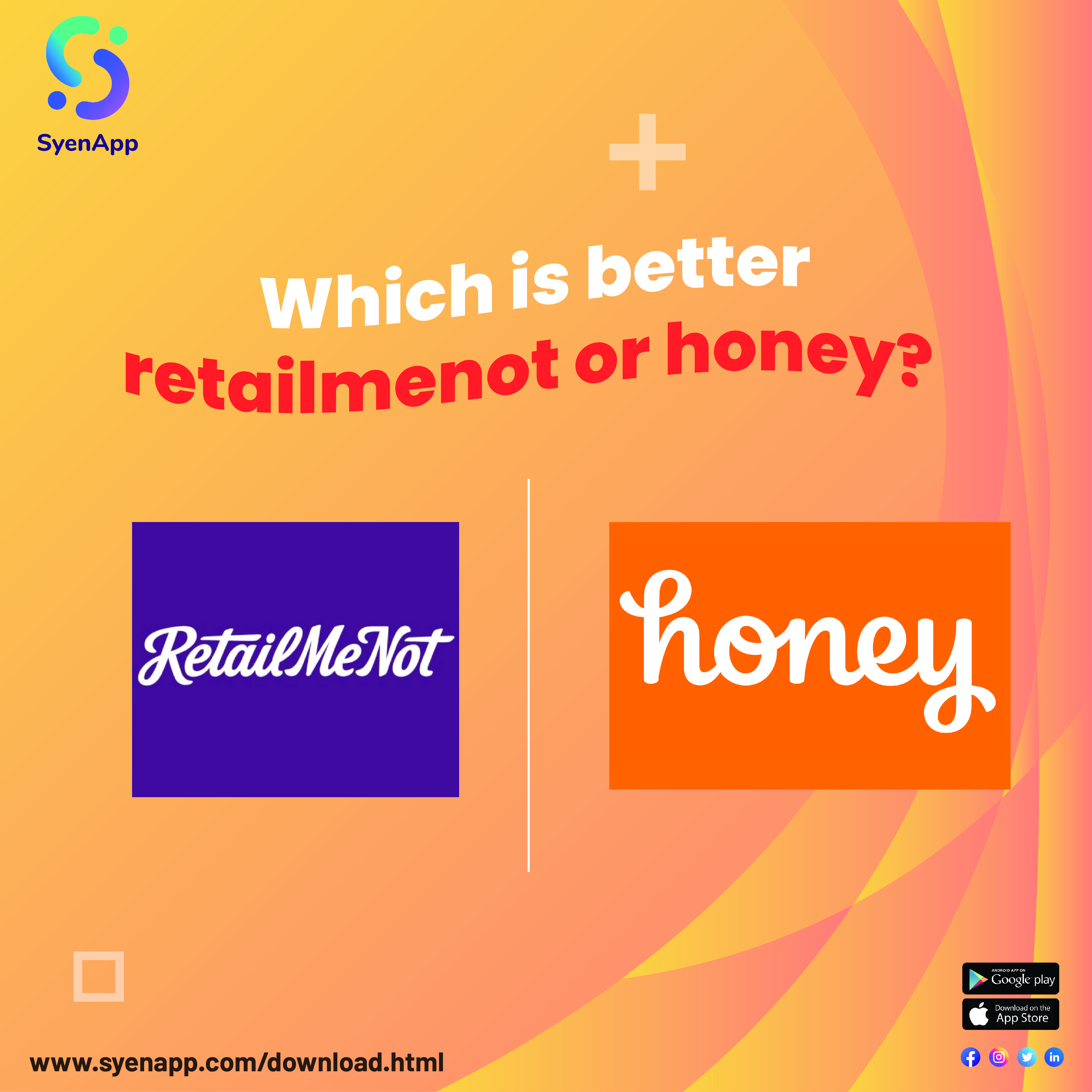 Retailmenot Vs Honey app